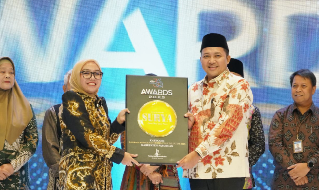 Pemkab Pasuruan Borong Dua Penghargaan Surya Award 2025 Berkat Koperasi Merah Putih